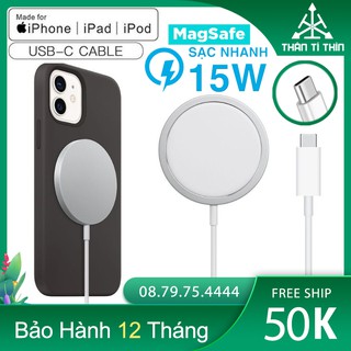 [Chính Hãng] Đế Sạc Không Dây MagSafe iPhone 12 Cao Cấp - Nguyên Hộp Chính Hãng