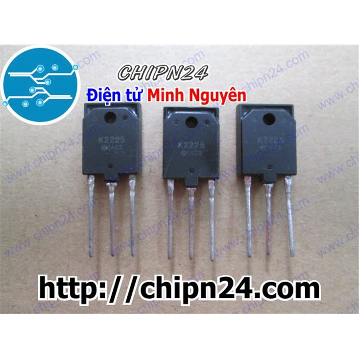 [1 CON] Mosfet K2225 TO-3P 2A 1500V Kênh N (2SK2225 2225)