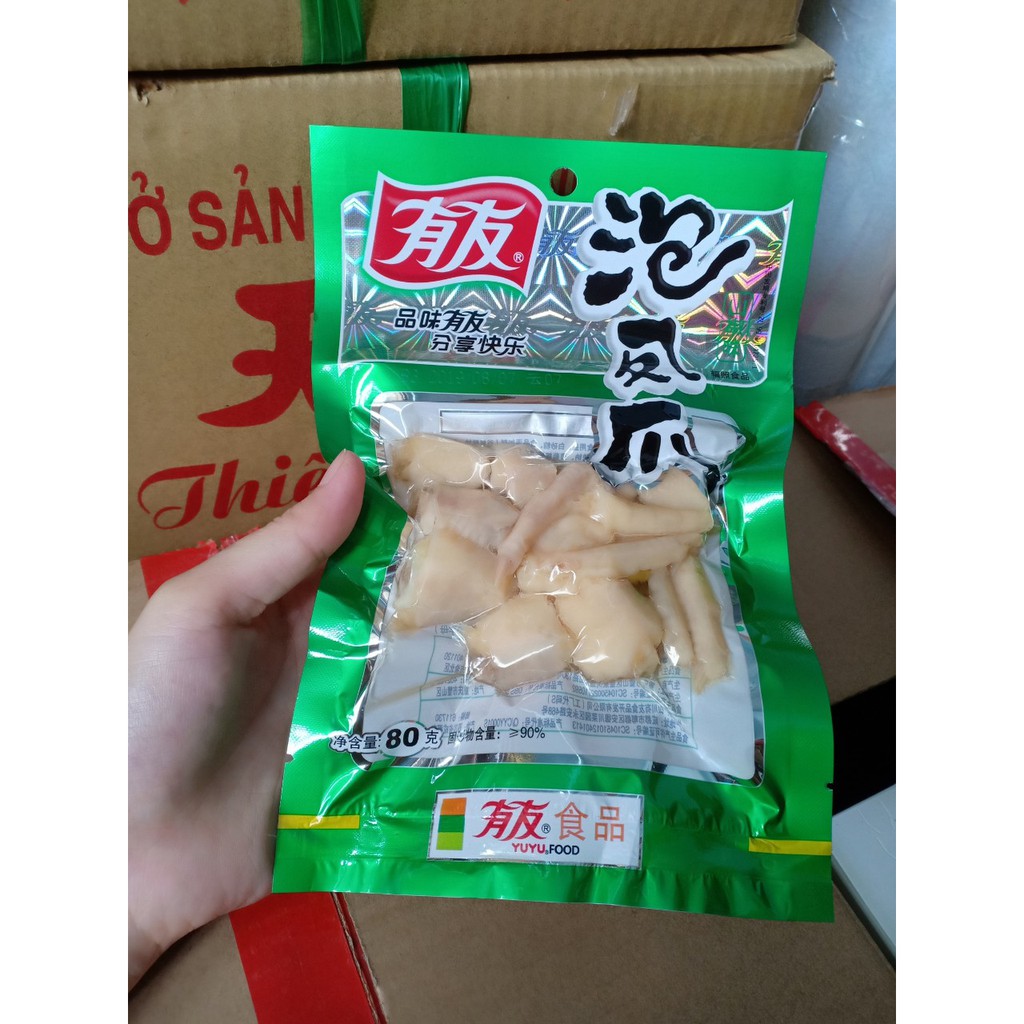 Chân Gà Cay YuYu Trùng Khánh (80g-210g) (NCFOOD)