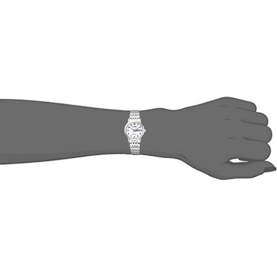 Đồng Hồ Nữ Citizen Dây Thép Không Gỉ EW3250-53A - Mặt Trắng (Sapphire)