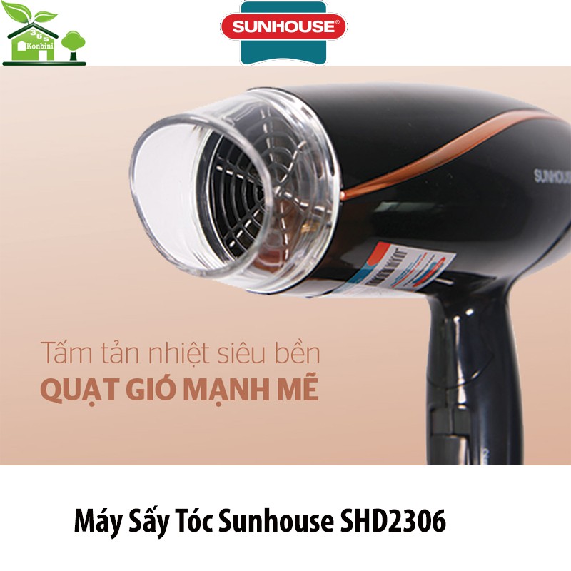 FREESHIP Máy Sấy Tóc Sunhouse SHD2306