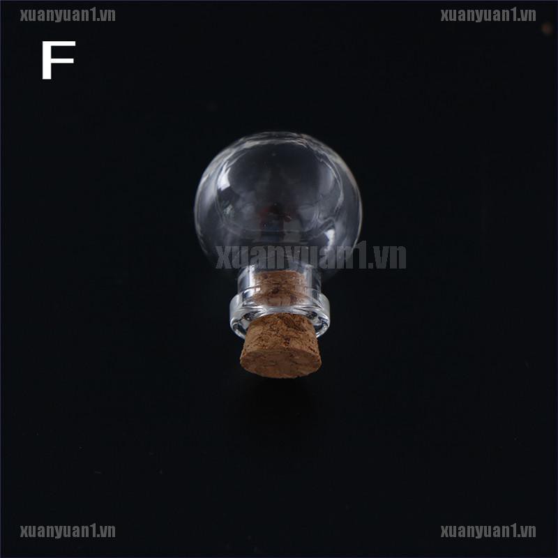 [XUANYUAN1] 1 Lọ Điều Ước Mini Bằng Thủy Tinh Dạng Nút Bần