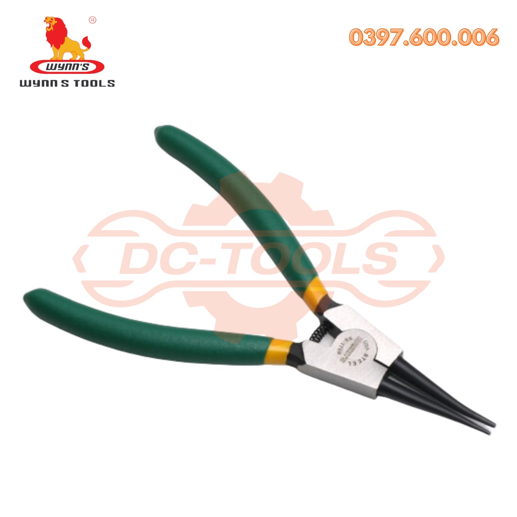 Bộ kìm mở phanh, kềm phe cong, thẳng, ra vào và lò xo WYNN'S dụng cụ cầm tay DC-TOOLS