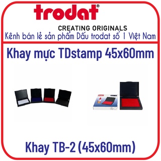 Khay dấu chấm mực chính hãng TDstamp TB-2