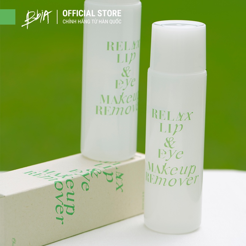 Dầu Tẩy Trang Bbia Relax Lip&amp;Eye Makeup Remover 100ml