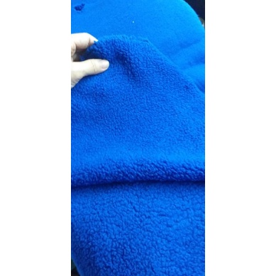 1,8 m vải lông cừu xanh coban