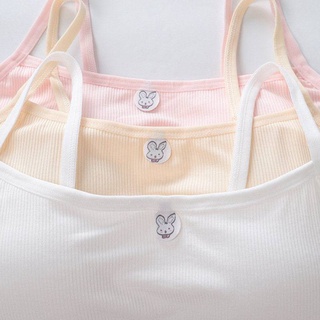 Áo Bra Thỏ cotton Học Sinh Có Miếng Đệm ( thỏ )