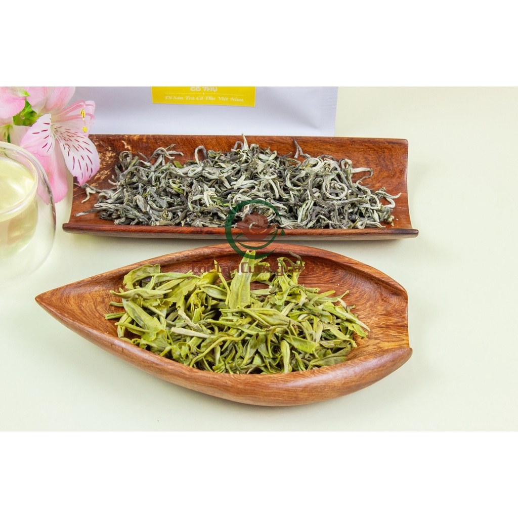 Bạch Shan Trà Suối Giàng Lộc Tân Cương Túi 100g - Trà Cổ Thụ Cao Cấp