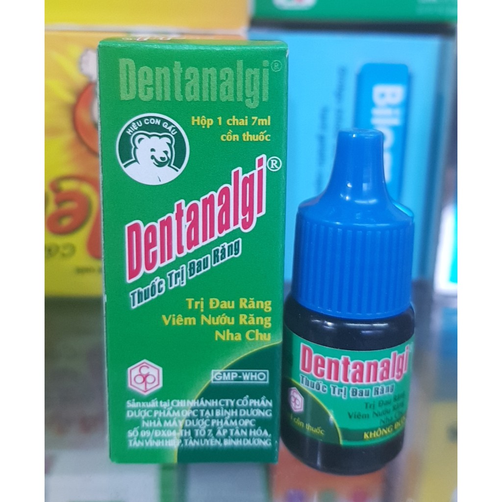 thuốc nước chấm trị đau răng Dentanalgi lọ 7ml