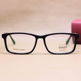 Gọng Kính Cận Nhựa Acetate Unisex Shady G1763 (Đen)