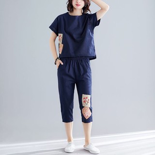 Set Bộ Lửng Vải Đũi