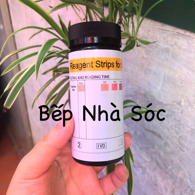 Que thử keto 1 lọ