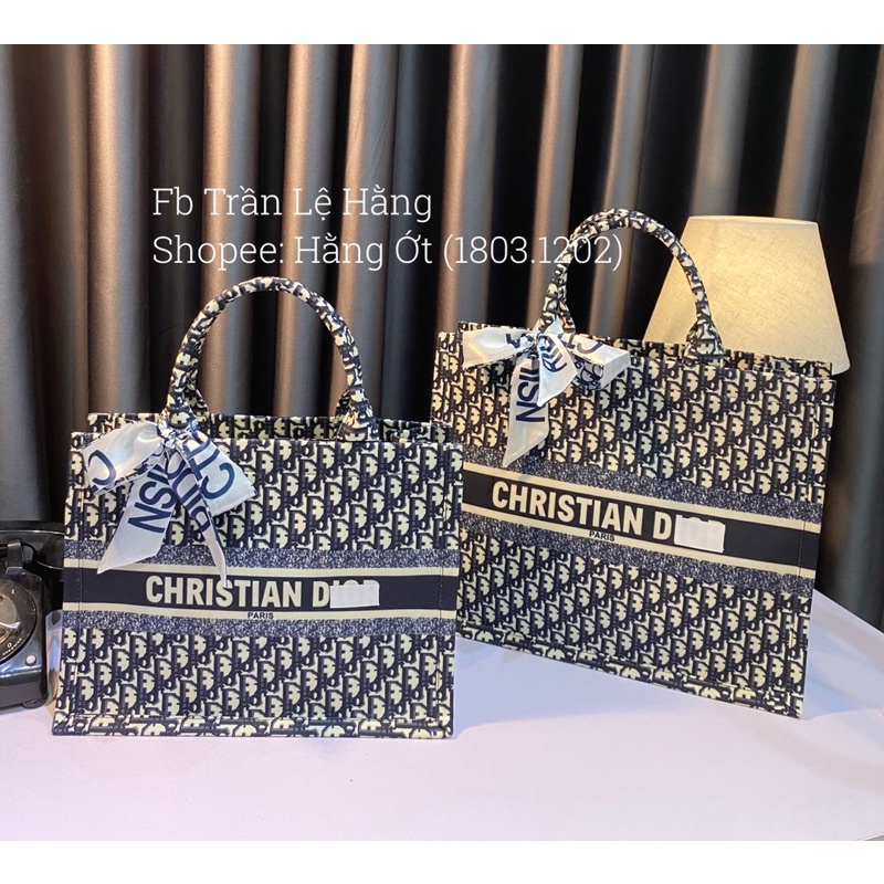 Túi Hoạ Tiết Phối Kẻ Size 22cm&amp; 36cm&amp; 40cm Du lịch cực sang