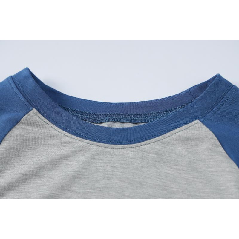 Áo Thun Tay Dài Cổ Tròn In Chữ Thời Trang Cho Nữ