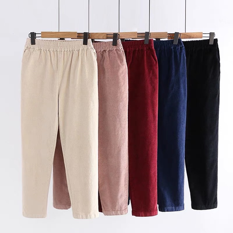 Quần baggy NHUNG TĂM mẫu mới - Ảnh thật - M098