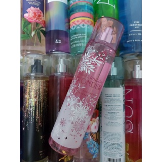 xịt thơm toàn thân winterberry wonder bath and body works