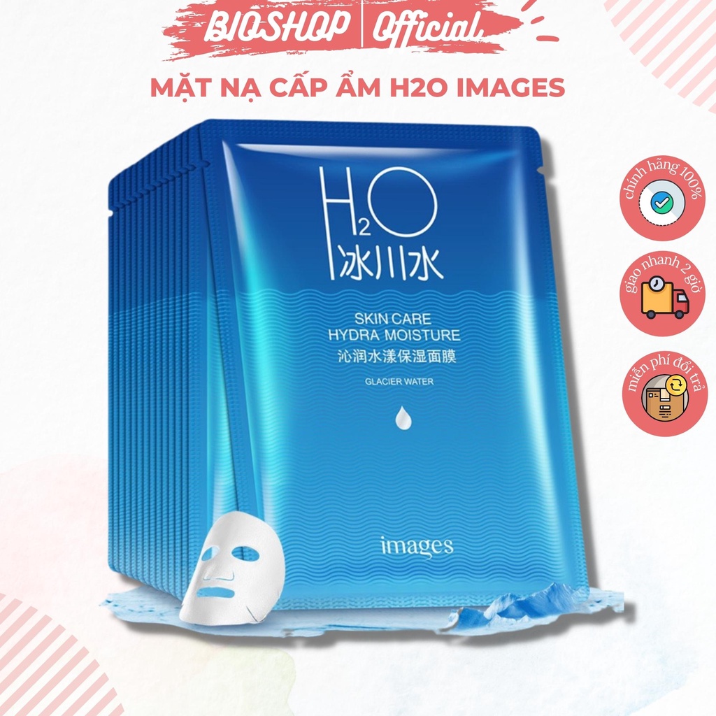 Mặt nạ H2O dưỡng ẩm cấp nước dương da mask nội địa trung Images