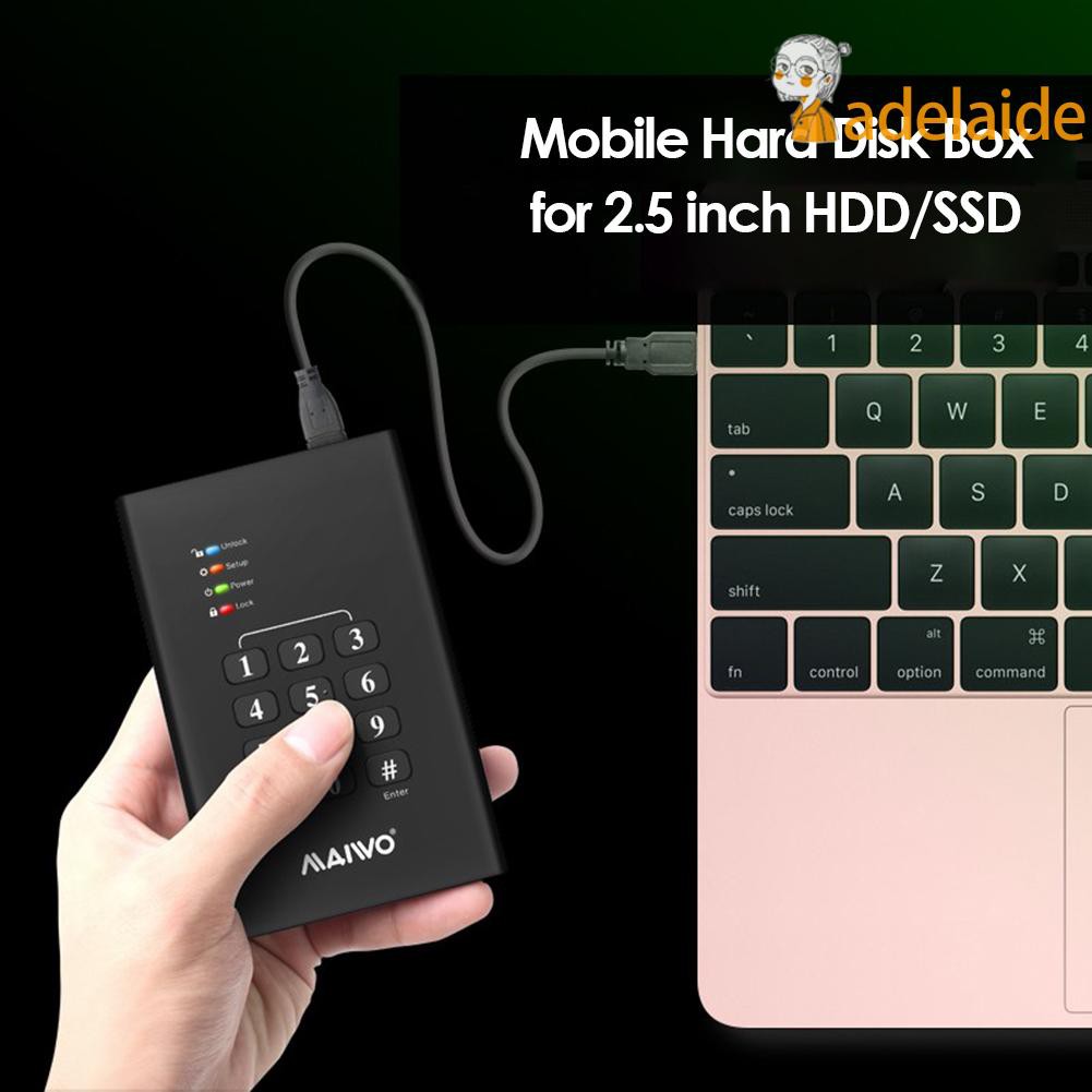 SATA Hộp Đựng Ổ Cứng Maiwo K2568Kpa Hdd Ssd Sang Usb 3.0 2.5