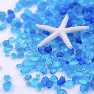 Cát thuỷ tinh trang trí bình marimo, bể cá, chậu cây.... (như hình)