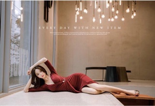 Đầm maxi dự tiệc khoá eo