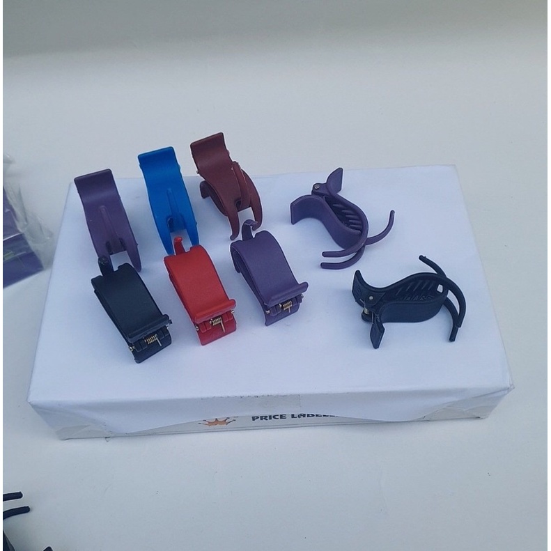 ( Sỉ ) Lố 12 kẹp tóc, kẹp càng cua 3 răng nhám K1163