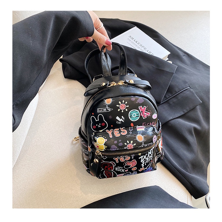 Balo thời trang - balo mini nữ họa tiết ngộ nghĩnh phong cách hàn quốc Superbag668 254