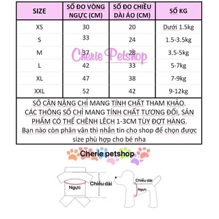Áo thú cưng/chó/mèo mẫu mới