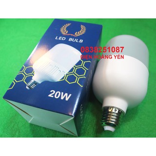 Bóng Đèn Led 20W E27 Kín Nước (Ánh Sáng Trắng/vàng) - Tiết Kiệm Năng Lượng