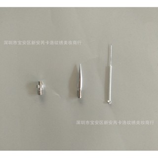 Phụ Kiện Thay Thế Cho Máy Đốt Nốt Ruồi – Kim To, Kim Nhỏ (Vỉ 10 Cây) & Ốc Luồn Kim