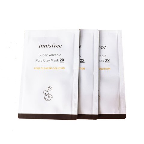 Sample 3ml Mặt Nạ Tro Nui Lửa Innisfree Super Volcanic Pore Clay Mask 2x Gia Chỉ 10 000đ Mua Ngay Kẻo Hết Store Salezone Vn