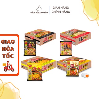 Thùng Mì Cay NISSIN 30 Gói Đủ Hương Vị Thơm Ngon Gà Cay Phô Mai 71G/Gói [Date Mới] [Hàng Chính H