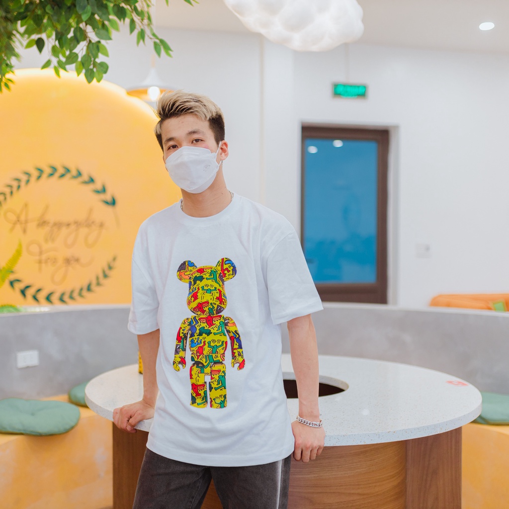 Áo thun nam nữ Brearbrick from rộng chất liệu 100% cotton cao cấp kiểu dáng unisex