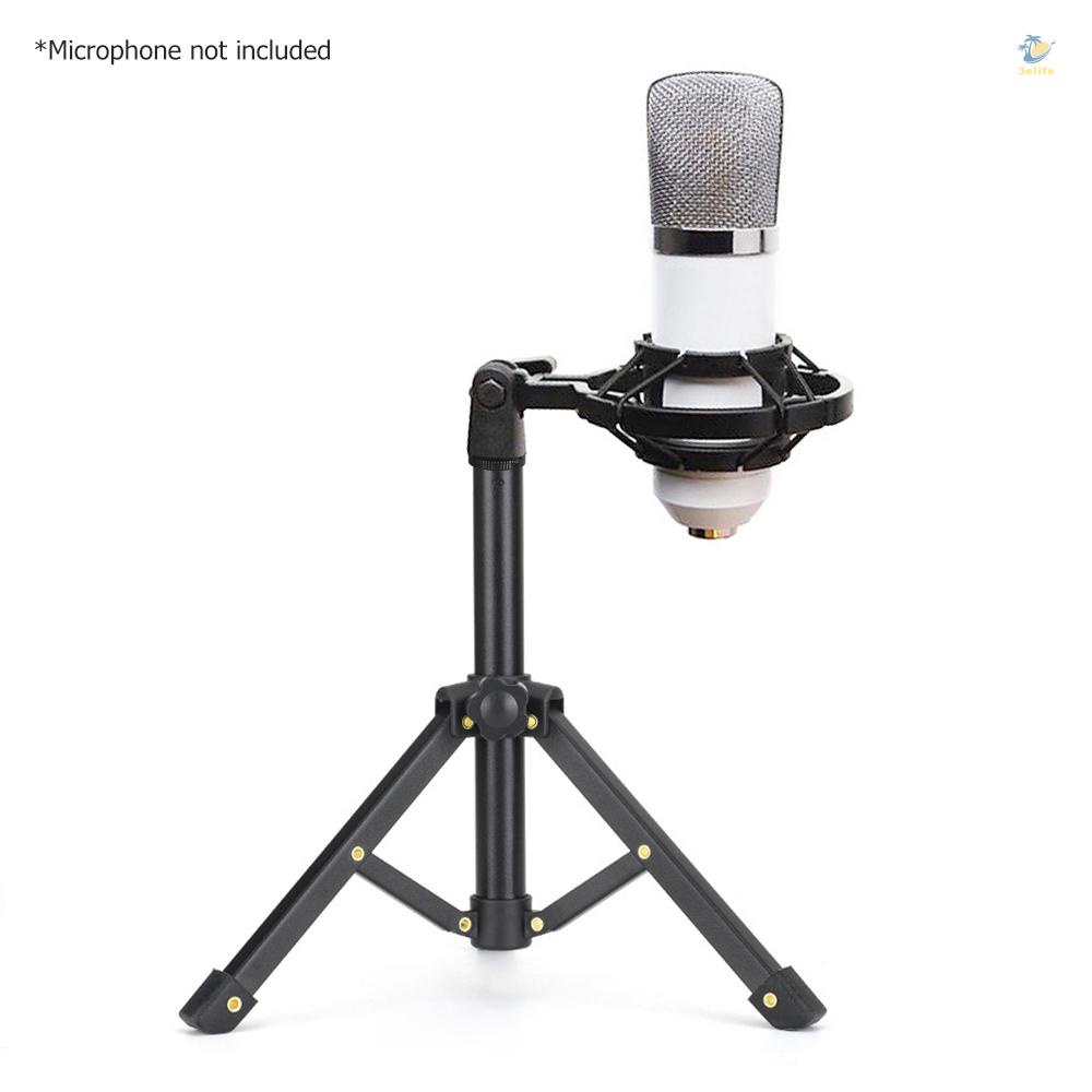 Giá Đỡ Ba Chân Bằng Kim Loại Cho Micro Để Bàn Có Thể Tái Sử Dụng Cho Live Stream 6