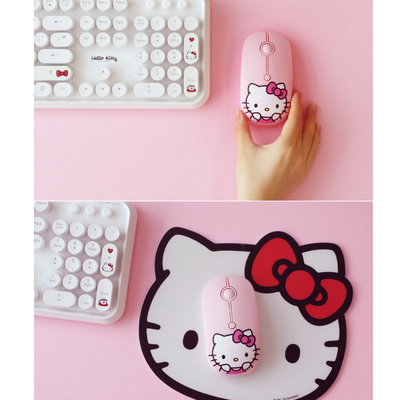 SANRIO Chuột Không Dây 3 Kiểu Yên Tĩnh