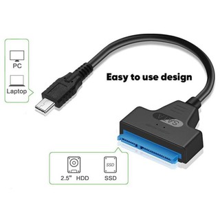 Cáp Chuyển Đổi Usb 3.0 Type-C Cho Hdd Ssd Ha Sang Micro Usb Special Ramadan