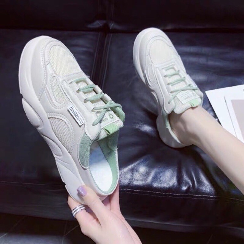 Sục thể thao showgo dây xanh và xám-kèm clip thật | BigBuy360 - bigbuy360.vn