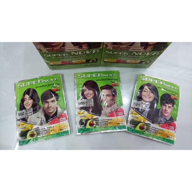 [HOT] Dầu gội nhuộm đen tóc SUPERNOVA Thailand | BigBuy360 - bigbuy360.vn
