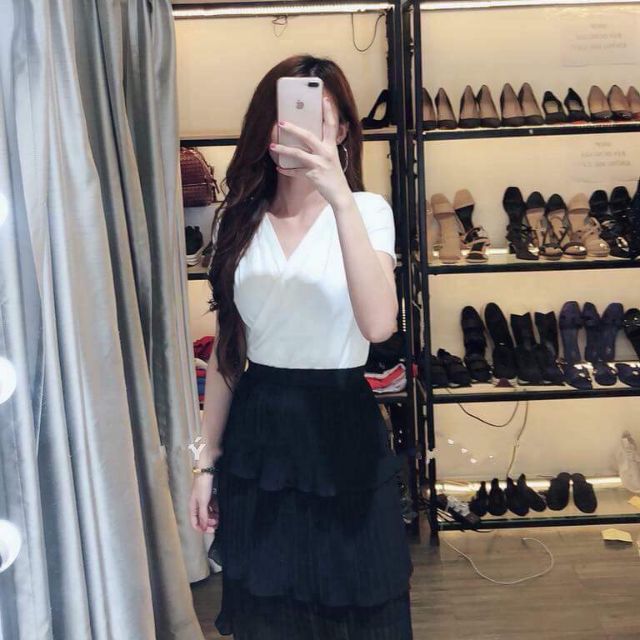 Áo phông vạt chéo