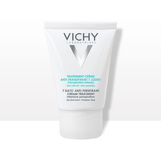 Kem Khử Mùi Giúp Khô Thoáng Vùng Da Dưới Cánh Tay Chuyên Sâu Vichy 7 Days Anti-Perspirant Cream Treatment Intensive Pers