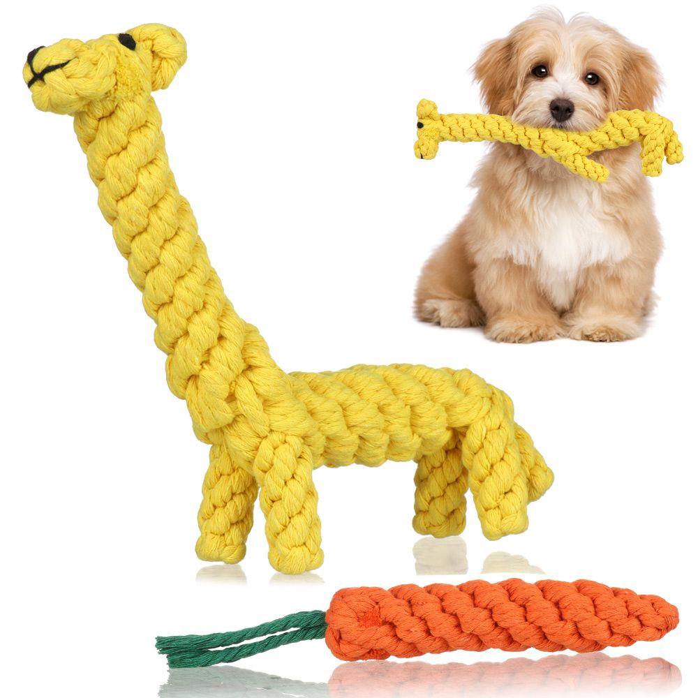 1 Đồ Chơi Dây Thừng Thắt Nút Huấn Luyện Thú Cưng Dễ Thương
