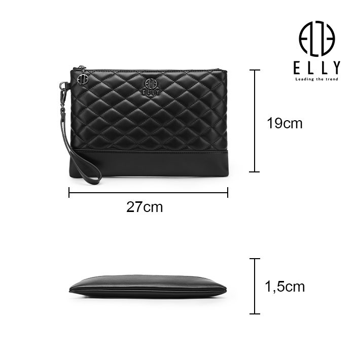 Túi Clutch nữ cao cấp da thật ELLY – EC58