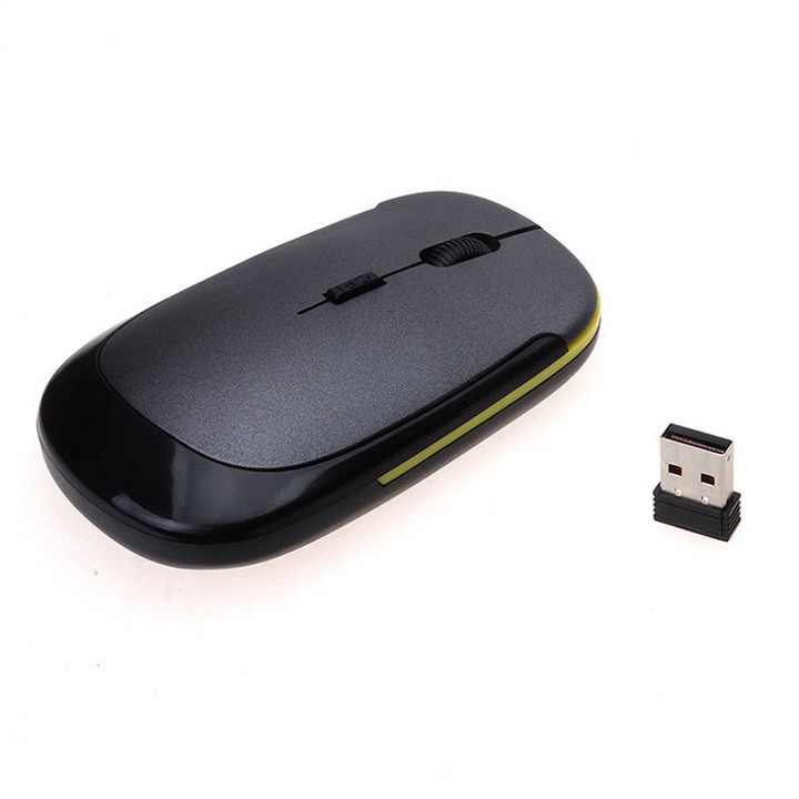 Chuột quang không dây siêu mỏng wireless mouse 2.4GHz có nút chỉnh DPI  youngcityshop 30.000