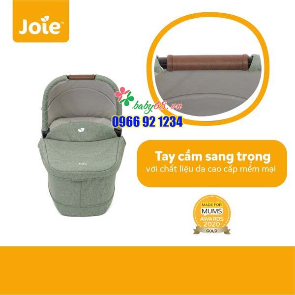 Nôi sơ sinh, nôi xách tay Joie Ramble XL Gray Flannel - Lagoon - Laurel - Pavement (Tích hợp với các xe đẩy Joie)