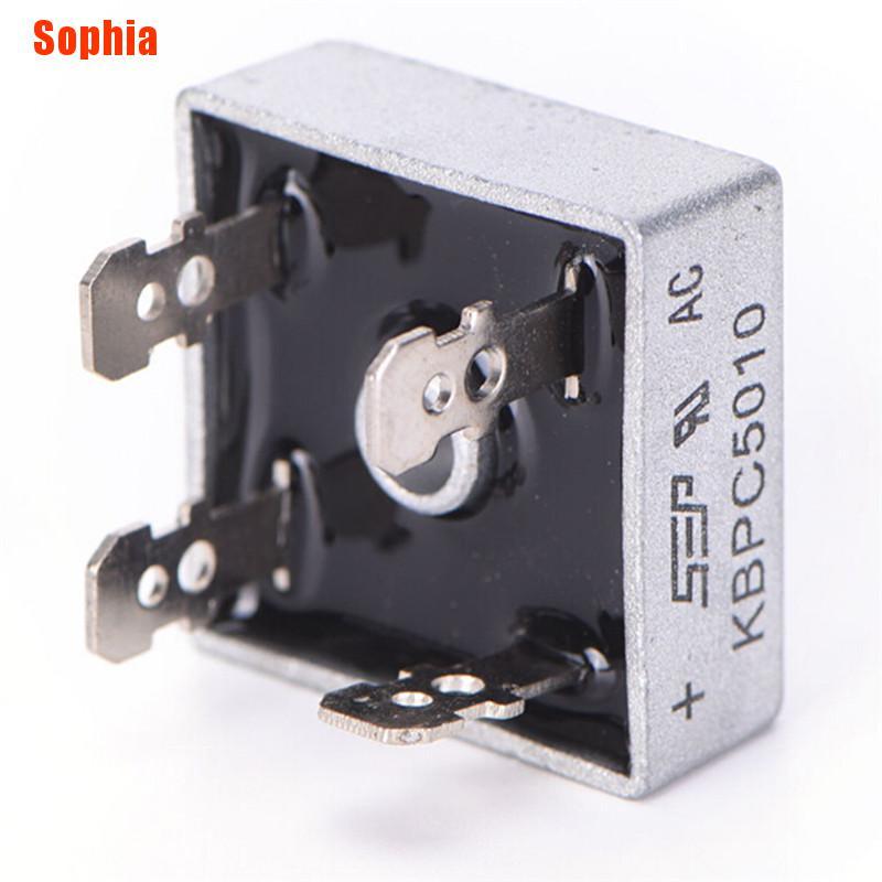 Cầu Chỉnh Lưu Đi Ốt Đơn 50a 1000v Kbpc5010 Bằng Kim Loại Chuyên Dụng | BigBuy360 - bigbuy360.vn