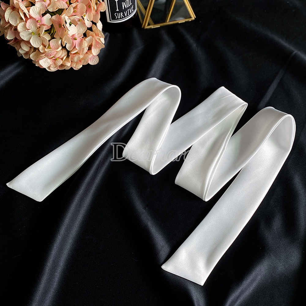 Dây buộc tóc cô dâu dài 2 màu tuỳ chọn xinh xắn