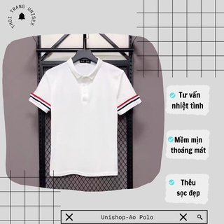 Áo POLO 3 Màu Tay Áo Chính Hãng, Chất Vải Mát Mềm Mịn Thoải Mái, Cực đẹp.