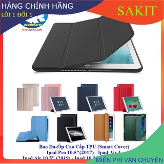 Bao Da-Ốp Cao Cấp TPU (Smart Cover) Ipad 5/ 6 Ipad Air- Ipad Air2 - Ipad Pro 9.7( Ipad Gen 5- Gen 6 ).