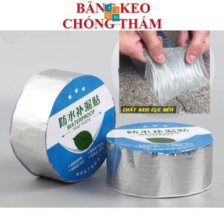 Băng Keo Siêu Dính Đa Năng, Keo dán chống thấm,chống nhiệt cho tường, trần nhà, ống nước, bể nước..