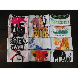 Áo thun ngắn tay in họa tiết animal ❤️freeship❤️