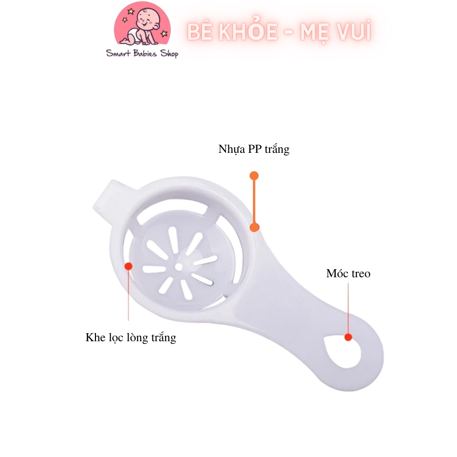 DỤNG CỤ TÁCH LÒNG TRẮNG TRỨNG CHO BÉ ĂN DẶM HOẶC LÀM BÁNH